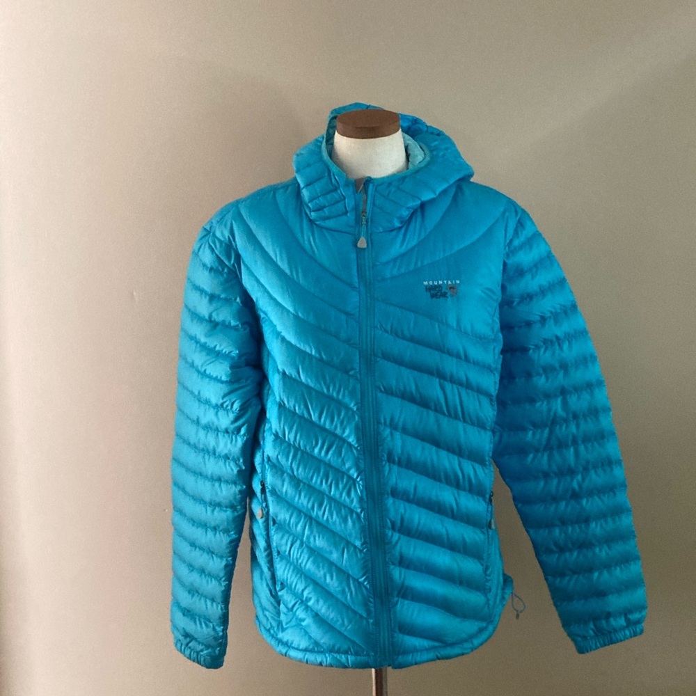 Mountain Hardwear Turquoise Quilted Jacket